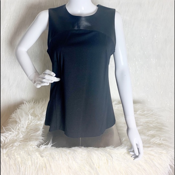 Banana Republic sleeveless top size 10 black - Picture 7 of 8